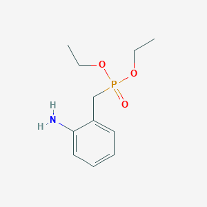 B8750693 Diethyl [(2-aminophenyl)methyl]phosphonate CAS No. 104167-26-2