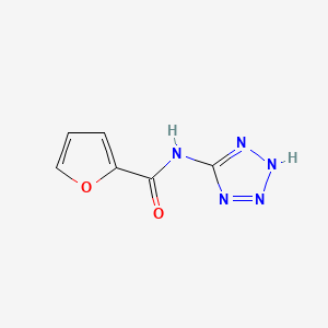 molecular formula C6H5N5O2 B8750718 N-1H-tetrazol-5-yl-2-furancarboxamide 