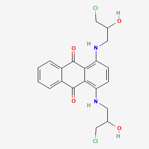 1,4-Bis((3-chloro-2-hydroxypropyl)amino)anthraquinone