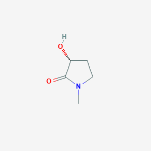molecular formula C5H9NO2 B8750783 (R)-3-Hydroxy-1-methylpyrrolidin-2-one 
