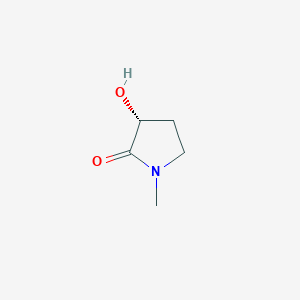 molecular formula C5H9NO2 B8750783 (3R)-3-hydroxy-1-methylpyrrolidin-2-one 