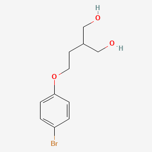 2-(2-(4-Bromophenoxy)ethyl)propane-1,3-diol