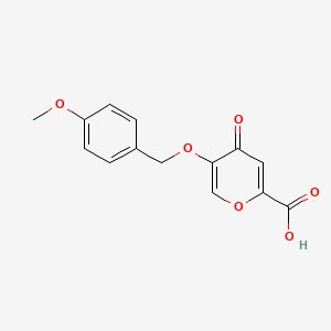 5-(4-methoxybenzyloxy)-4-oxo-4H-pyran-2-carboxylic acid