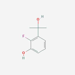 2-Fluoro-3-(2-hydroxypropan-2-yl)phenol