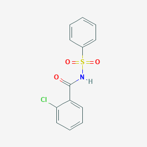 N-2-chlorobenzoyl benzenesulfonamide
