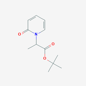 tert-butyl 2-(2-oxopyridin-1(2H)-yl)propanoate