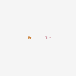 molecular formula BrTl B8751063 Thallium Bromide (Tl2Br2); Thallium Bromide (TlBr), Dimer; Thallium Monobromide; Thallium(I) Bromide; Thallous Bromide 