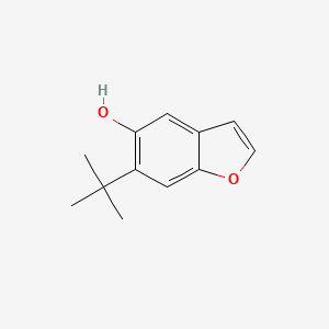 6-t-Butyl-5-hydroxybenzofuran