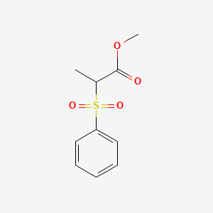 2-Benzenesulfonylpropionic acid methyl ester