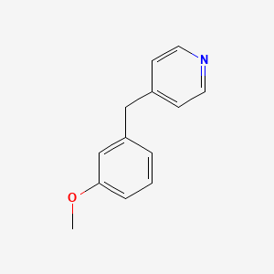 Pyridine, 4-[(3-methoxyphenyl)methyl]-