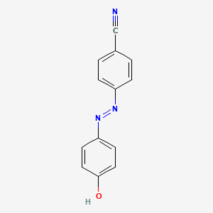 molecular formula C13H9N3O B8751091 4-(4-Cyanophenylazo)phenol CAS No. 26029-68-5