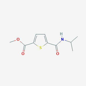 Methyl 5-(2-propylcarbamyl)-thiophene-2-carboxylate