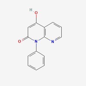 B8751147 4-hydroxy-1-phenyl-1,8-naphthyridin-2(1H)-one CAS No. 89109-17-1
