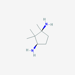 (1S,3R)-1,2,2-trimethylcyclopentane-1,3-diamine