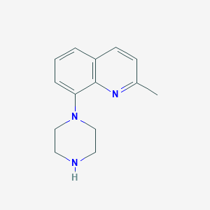 2-Methyl-8-(piperazin-1-yl)quinoline
