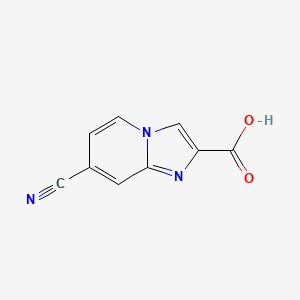 7-Cyano-imidazo[1,2-a]pyridine-2-carboxylic acid
