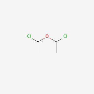 molecular formula C4H8Cl2O B8751478 Ether, bis(1-chloroethyl) CAS No. 27753-54-4