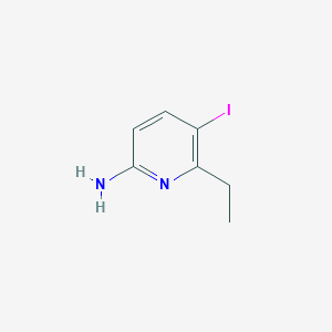 6-Ethyl-5-iodopyridin-2-amine