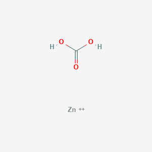 molecular formula CH2O3Zn+2 B087515 菱锌矿 CAS No. 14476-25-6