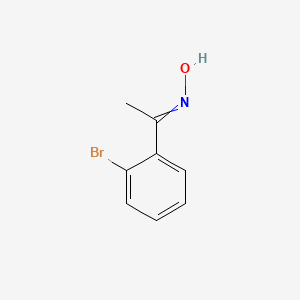 molecular formula C8H8BrNO B8751518 N-[1-(2-bromophenyl)ethylidene]hydroxylamine CAS No. 27760-49-2
