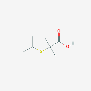 2-(Isopropylthio)-2-methylpropanoic acid