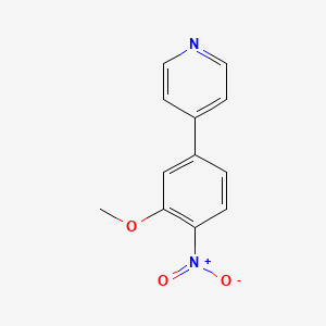 4-[3-(Methyloxy)-4-nitrophenyl]pyridine