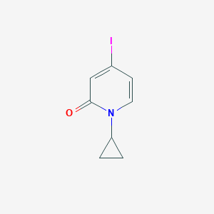 1-cyclopropyl-4-iodopyridin-2(1H)-one