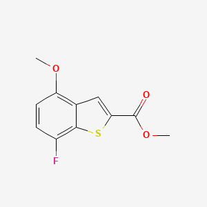 Methyl 7-fluoro-4-methoxy-1-benzothiophene-2-carboxylate
