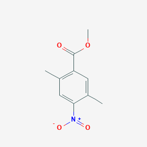 molecular formula C10H11NO4 B8751657 Methyl 2,5-dimethyl-4-nitrobenzoate 