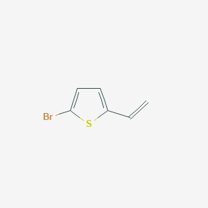 molecular formula C6H5BrS B8751662 2-Bromo-5-vinylthiophene 