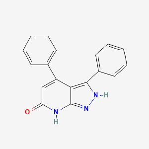 3,4-Diphenyl-2,7-dihydro-pyrazolo[3,4-b]pyridin-6-one