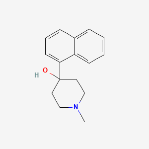 1-Methyl-4-(naphthalen-1-yl)piperidin-4-ol