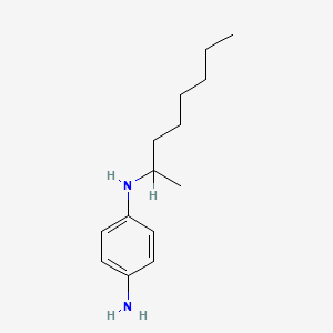 molecular formula C14H24N2 B8751692 N-(2-Octyl)-p-phenylenediamine CAS No. 39563-50-3