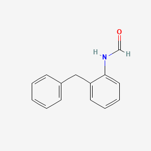 molecular formula C14H13NO B8751700 n-(2-Benzylphenyl)formamide CAS No. 1557-41-1