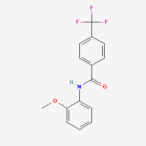 N-(2-methoxyphenyl)-4-(trifluoromethyl)benzamide