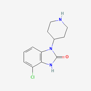 4-Chloro-1-(piperidin-4-yl)-1,3-dihydro-2h-benzimidazol-2-one