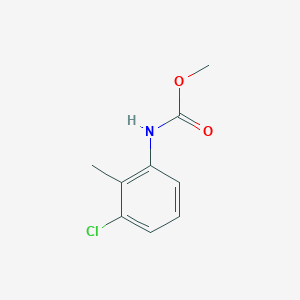molecular formula C9H10ClNO2 B8751716 Methyl (3-chloro-2-methylphenyl)carbamate 