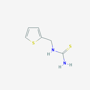 molecular formula C6H8N2S2 B8751800 Thiophen-2-ylmethyl-thiourea 