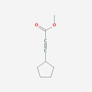 Methyl 3-cyclopentylpropiolate