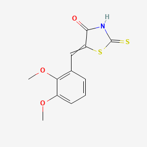 5-[(2,3-Dimethoxyphenyl)methylene]-2-thioxo-4-thiazolidinone