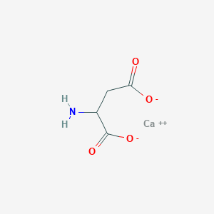 molecular formula C4H5CaNO4 B087519 Calcium DL-aspartate CAS No. 10389-10-3