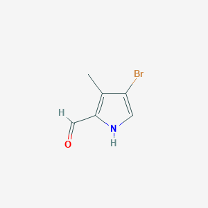 4-Bromo-3-methyl-1H-pyrrole-2-carbaldehyde