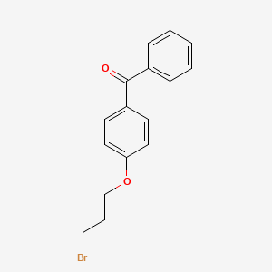 [4-(3-Bromopropoxy)phenyl]phenylmethanone