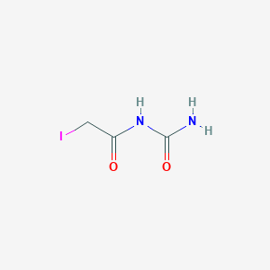 molecular formula C3H5IN2O2 B8752122 n-Carbamoyl-2-iodoacetamide CAS No. 67172-14-9
