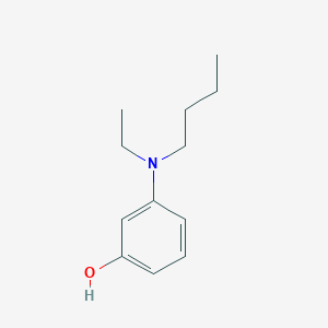 3-[Butyl(ethyl)amino]phenol