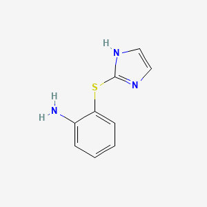 2-((1H-imidazol-2-yl)thio)aniline