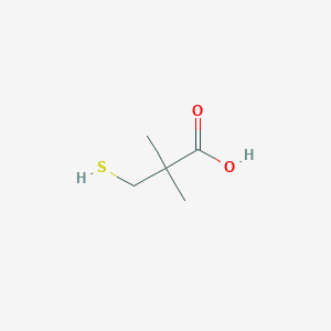 2,2-Dimethyl-3-sulfanylpropanoic acid