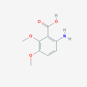 molecular formula C9H11NO4 B8752394 6-amino-2,3-dimethoxy-benzoic Acid CAS No. 5653-51-0