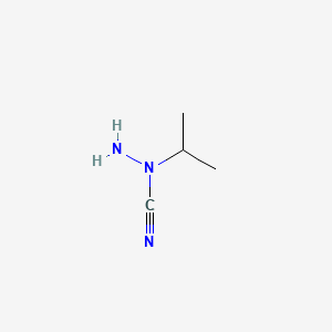 Hydrazinecarbonitrile, 1-(1-methylethyl)-