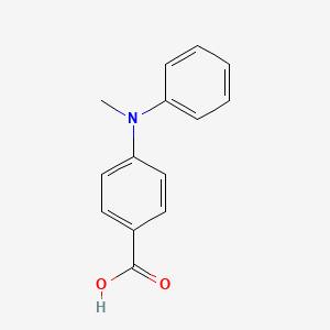 molecular formula C14H13NO2 B8752443 4-(N-methylanilino)benzoic acid 